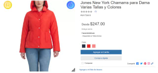 Jones New York Chamarra para Dama por $247 en Costco