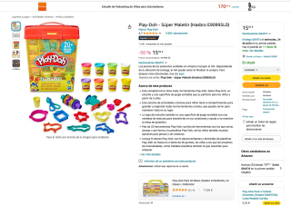Play-Doh Súper Maletín por solo 15,95€