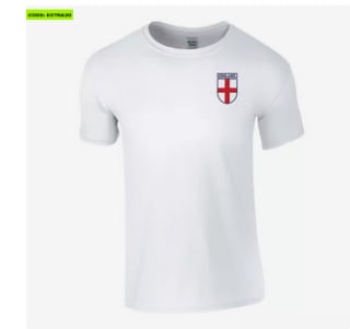 Camiseta de manga corta Team England Crest por 3,20€