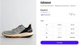 Zapatillas de Trekking para Hombre Salomon OUTPULSE WROUGHT por 56.7€