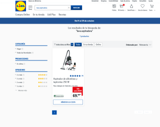 Lava aspiradora Parkside por solo 69,95€