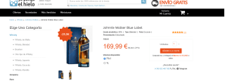Johnnie Walker Blue Label por solo 169,99€