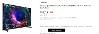 Precios mínimos televisores Cecotec ofertazas