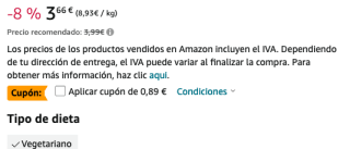 Kellogg's Krave Chocolate con Leche 410g por 2,77€