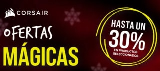 Hasta 30% descuento en productos Corsair Pccomponentes.