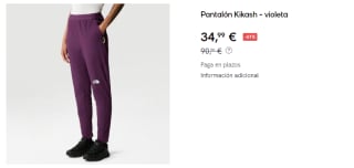 Pantalón para Mujer The North Face Kikash por 34.99€