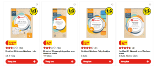 1+1 gratis op Kruidvat Wasbare luiers