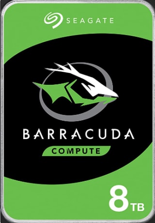 Disco duro interno Seagate BarraCuda 8TB por 150,99€