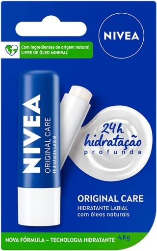 Hidratante Labial da NIVEA Original Care - R$ 17,90