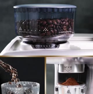 Breville Barista Max Espressomachine VCF126, RVS voor €299,95 bij Ibood