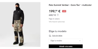 Peto GORE-TEX® Summit Verbier para hombre por 199.99€
