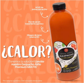 Gazpacho Aliño Premium gratis por compra +60€