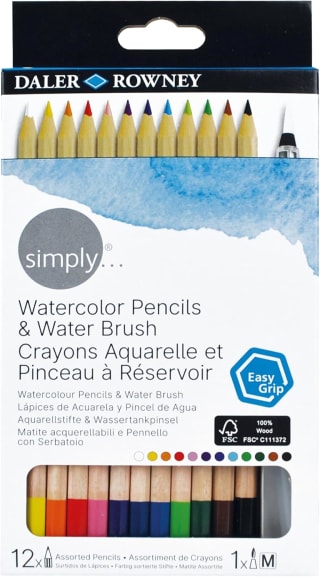 Daler Rowney Simply Lápices de Acuarela por 2,58€
