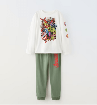 Pijama AVENGERS MARVEL Niños por 9,99€