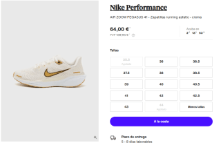 Zapatillas Nike Performance Air Zoom Pegasus 41 por 64€