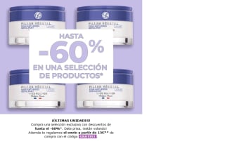 Hasta 60% descuento en últimas unidades y envíos gratis por compras de +15€