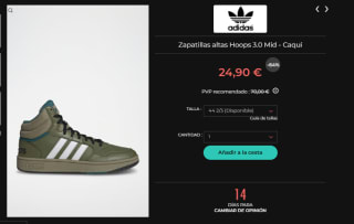 Ofertas hasta 70% + 10€ EXTRA en tus compras Adidas calzado y ropa