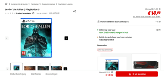 Lord of the Fallen voor €14,99 bij de Mediamarkt