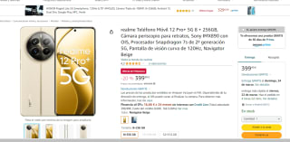 Realme 12 PRO+ 5G - 8GB/256GB por 399€