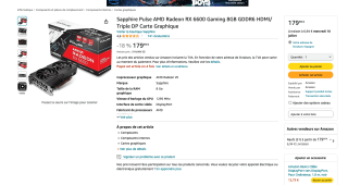 Sapphire Pulse AMD Radeon RX 6600 Gaming 8GB por solo 179,99€