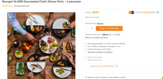 Bourgini Chef's Dinnerparty - Gourmet - Bakplaat - 4 tot 5 personen voor €69,99 bij Blokker