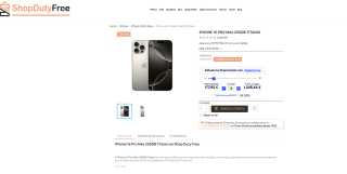iPhone 16 Pro Max 256GB por solo 1,190€