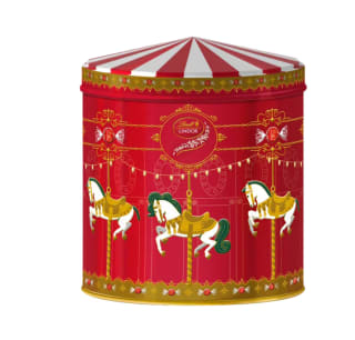 Caja musical 425 gramos bombones de chocolate con leche Lindt por solo