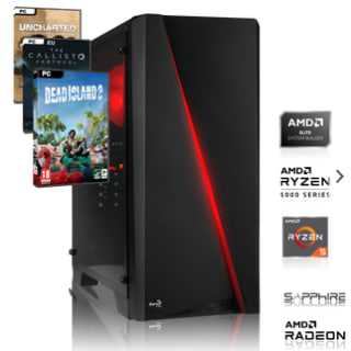 PC Gaming RX 6800 Ryzen 7 5700X 16GB 3200 B550 Gaming SSD NVMe 500GB por 989,00€