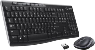 Logitech MK270 toetsenbord en muis voor €16,40 bij Amazon.nl