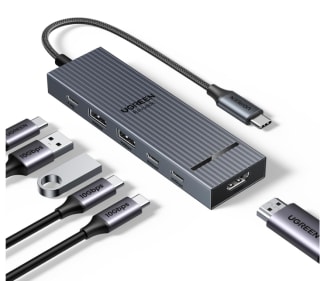 UGREEN Revodok 106 10Gbps Hub USB C HDMI 4K 60Hz por 16,86€