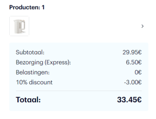 Bodum Elektrische waterkoker 1 L Bistro voor €29,95 dm code bij Bodum