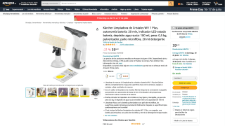 Kärcher Limpiadora de Cristales WV 1 Plus por 39,34€