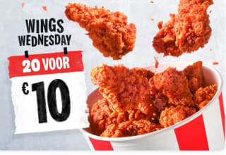 Diverse nieuwe deals in de KFC app