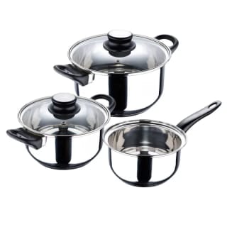 San Ignacio Bateria 5pcs acero inoxidable por 21.24€ (Cuenta Nueva 12.74€)