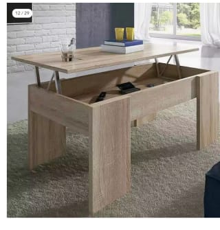 Mesa de centro Gala elevable Adec por 27€