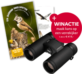 Gratis Vogelspotgids + Kans op Verrekijker t.w.v. € 419,0 via Natuurmonumenten