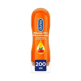Durex Gel Lubricante Massage 2 en 1 Estimulante Íntimo con Guaraná 200ml porr 12,24€