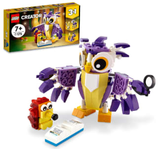 Lego 31125 Creator 3 en 1 Fabuleuses Créatures De La Forêt à 8,91€