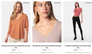 Camisetas y polos desde solo 1,99€ en Carrefour