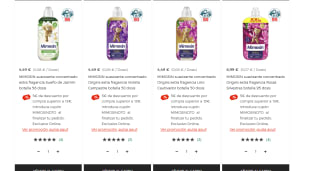 5€ dto Por compra + 13€ en selección de suavizantes Mimosin