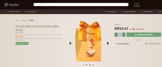 OVO DE PÁSCOA DREAMS BANOFFEE 400g - R$ 42,45