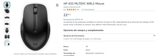 Ratón inalámbrico multidispositivo HP 435 por 22€