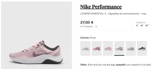 Zapatillas Nike desde solo 24€