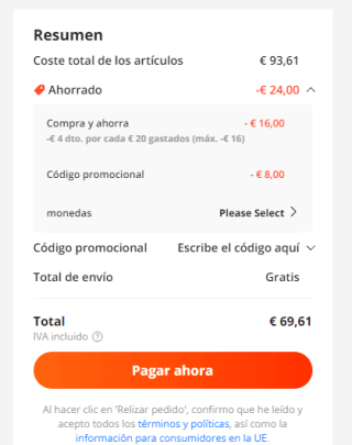 Arrancador para batería de coche 2000A por 69,60€