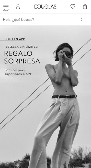 Regalo Sorpresa con compra en Douglas.