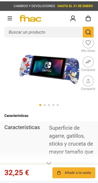 Controlador Split Pad Pro Horinsonic por 32,25€ (socios)