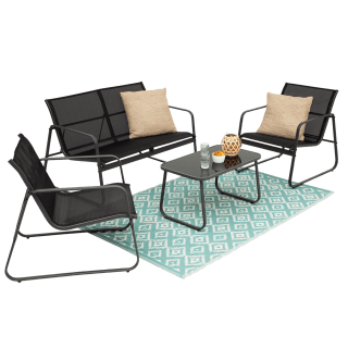 4-delig tuin-set met textileen zittingen voor €79,99 bij de Action