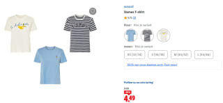 Esmara® Dames T-shirt voor €4,49 bij de Lidl