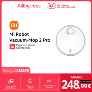 Xiaomi Mi Robot Vacuum-Mop 2 Pro a solo 248.99€