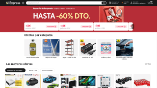 Descuentos hasta 60€ Cupones AliExpress